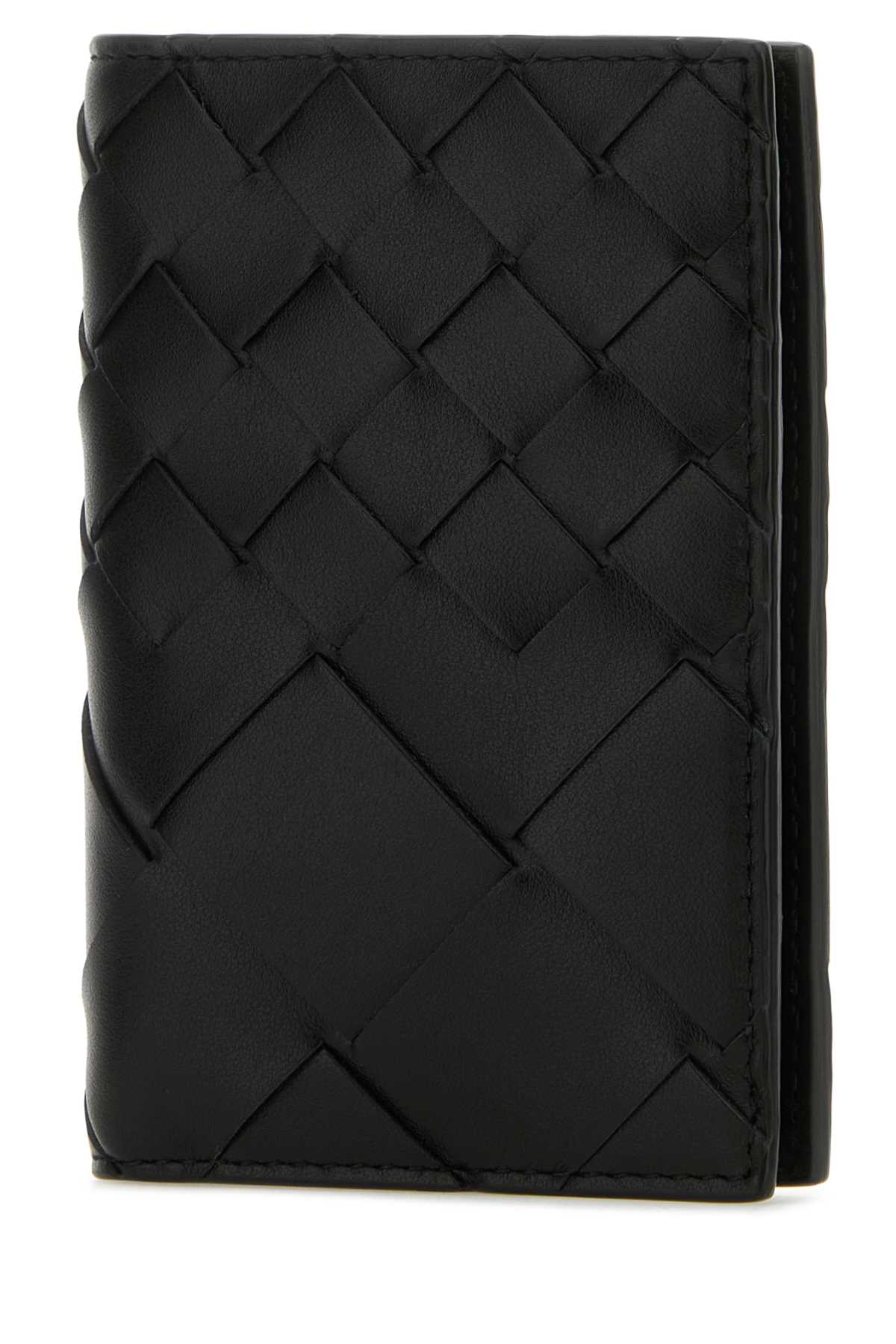 Black leather Intrecciato card holder 749441V3R528803 (Bottega Veneta / 財布・カードケース ) | Bottega Veneta (ボッテガ・ヴェネタ)(1)
