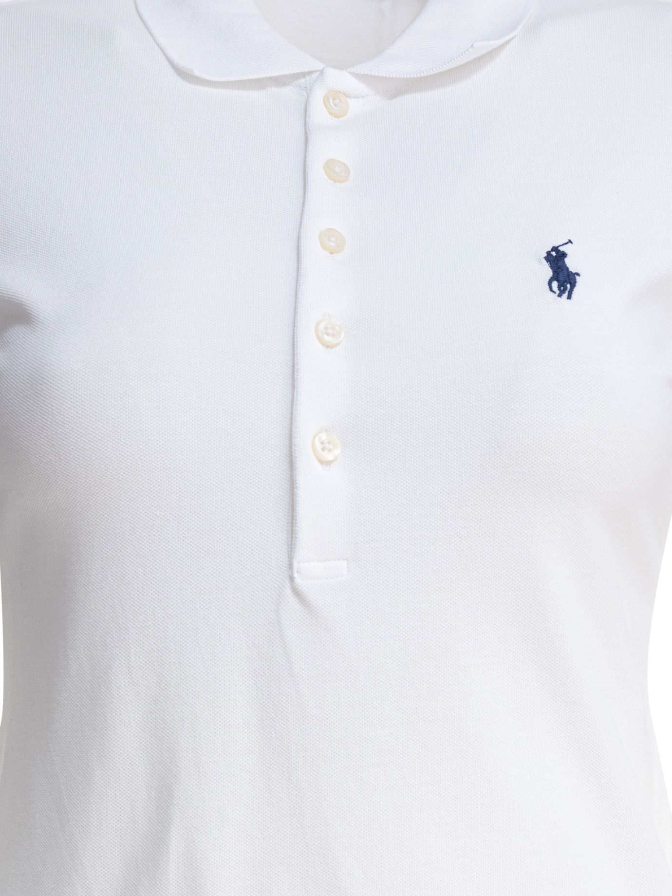 Cotton polo shirt with logo 211870245001WHITE (Polo Ralph Lauren / ポロシャツ ) | Polo Ralph Lauren (ポロ ラルフ ローレン)(2)