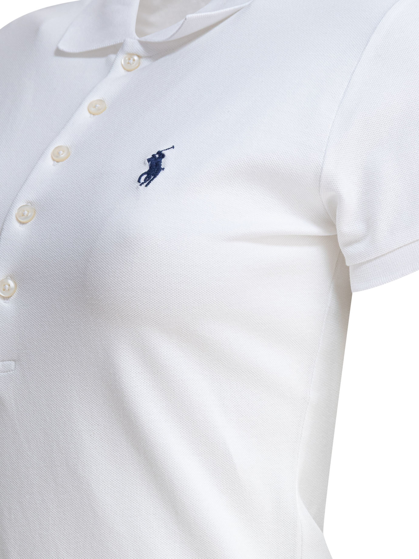 Cotton polo shirt with logo 211870245001WHITE (Polo Ralph Lauren / ポロシャツ ) | Polo Ralph Lauren (ポロ ラルフ ローレン)(3)