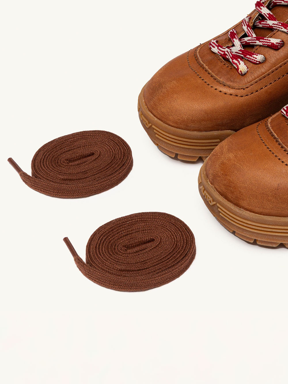 MALGA PEDULA HIKING BOOTS IN NATURAL LEATHER AND GREY FABRIC HBMWHF01CUIRGREY (AUTRY / ブーツ ) | AUTRY (オートリー)(5)