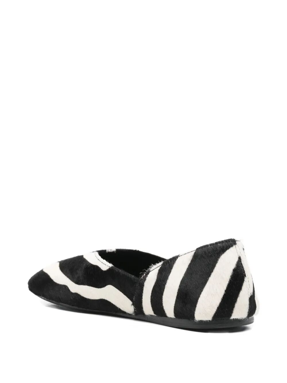 JANE ZEBRA PRINT HAIRCALF FLAT SLIPPERS F4058711294 (KHAITE / フラットシューズ ) | KHAITE (ケイト)(2)