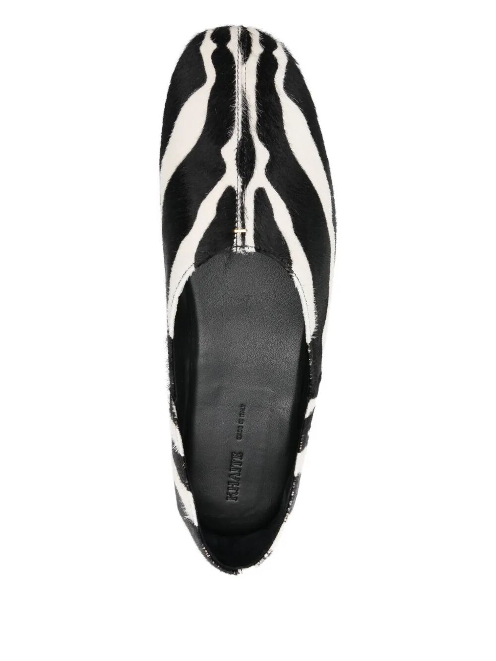JANE ZEBRA PRINT HAIRCALF FLAT SLIPPERS F4058711294 (KHAITE / フラットシューズ ) | KHAITE (ケイト)(3)