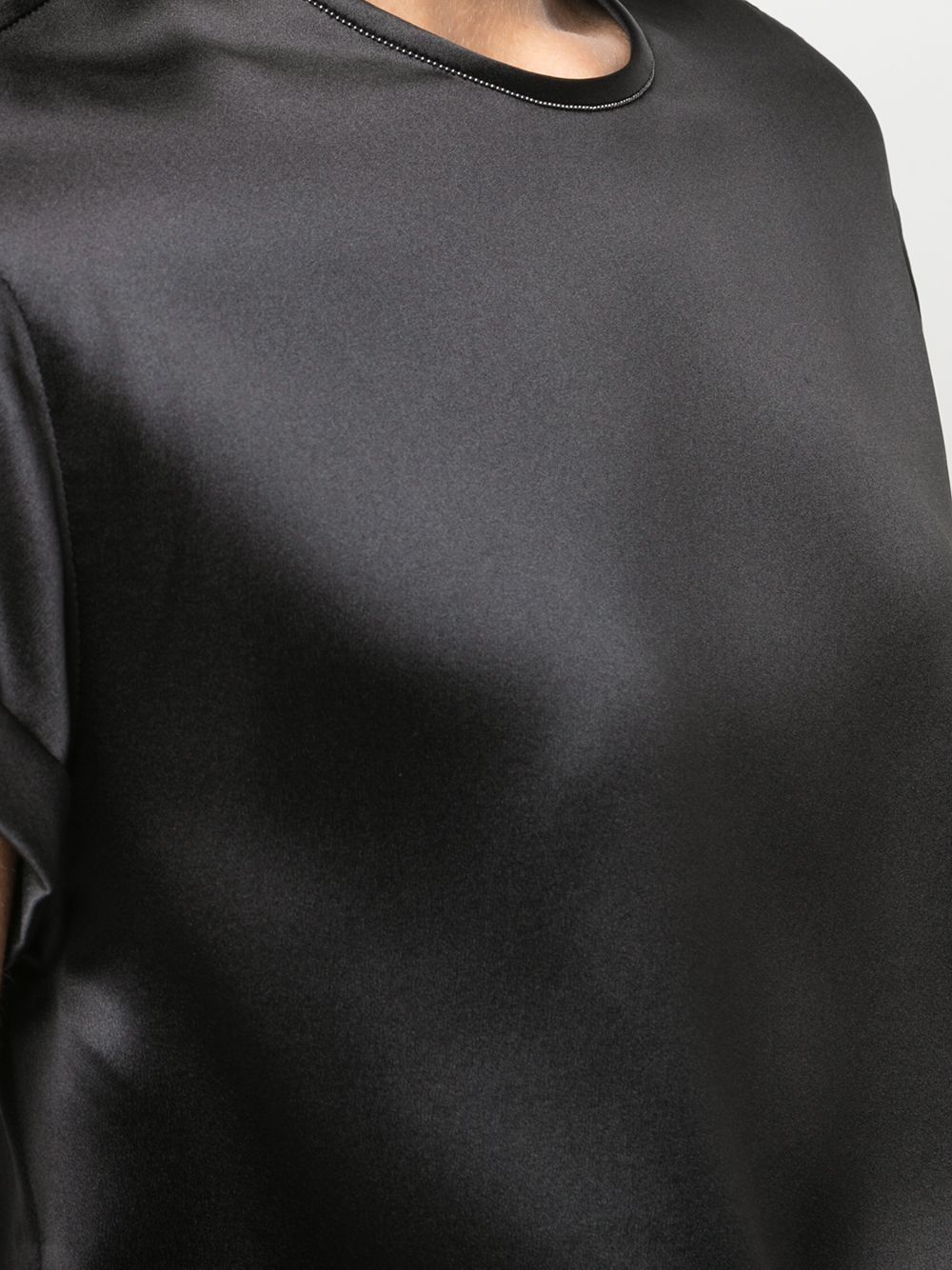 Brunello Cucinelli Top Black M0C59DE310C101 (Brunello Cucinelli / Tシャツ・カットソー ) | Brunello Cucinelli (ブルネロ・クチネリ)(1)