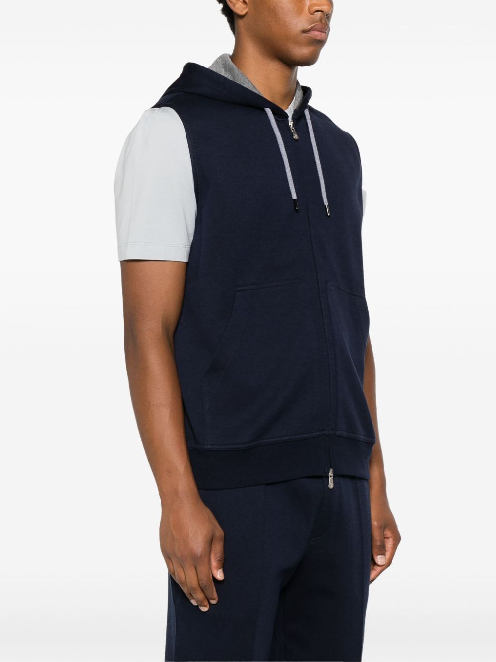 BRUNELLO CUCINELLI Sweaters NAVY MM8319079GC1265 (Brunello Cucinelli / ベスト ) | Brunello Cucinelli (ブルネロ・クチネリ)(5)