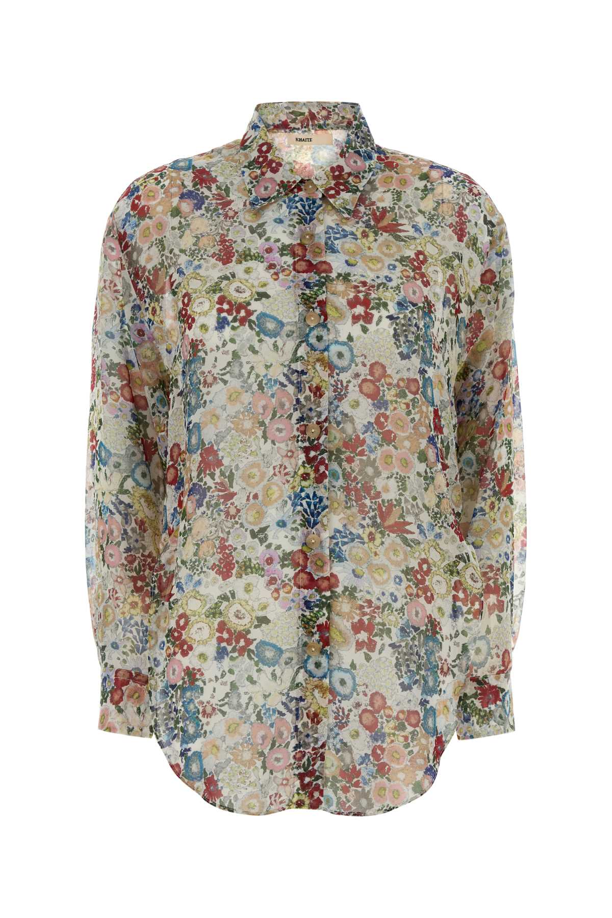 Printed silk shirt 24303372W3372128 (KHAITE / シャツ・ブラウス ) | KHAITE (ケイト)