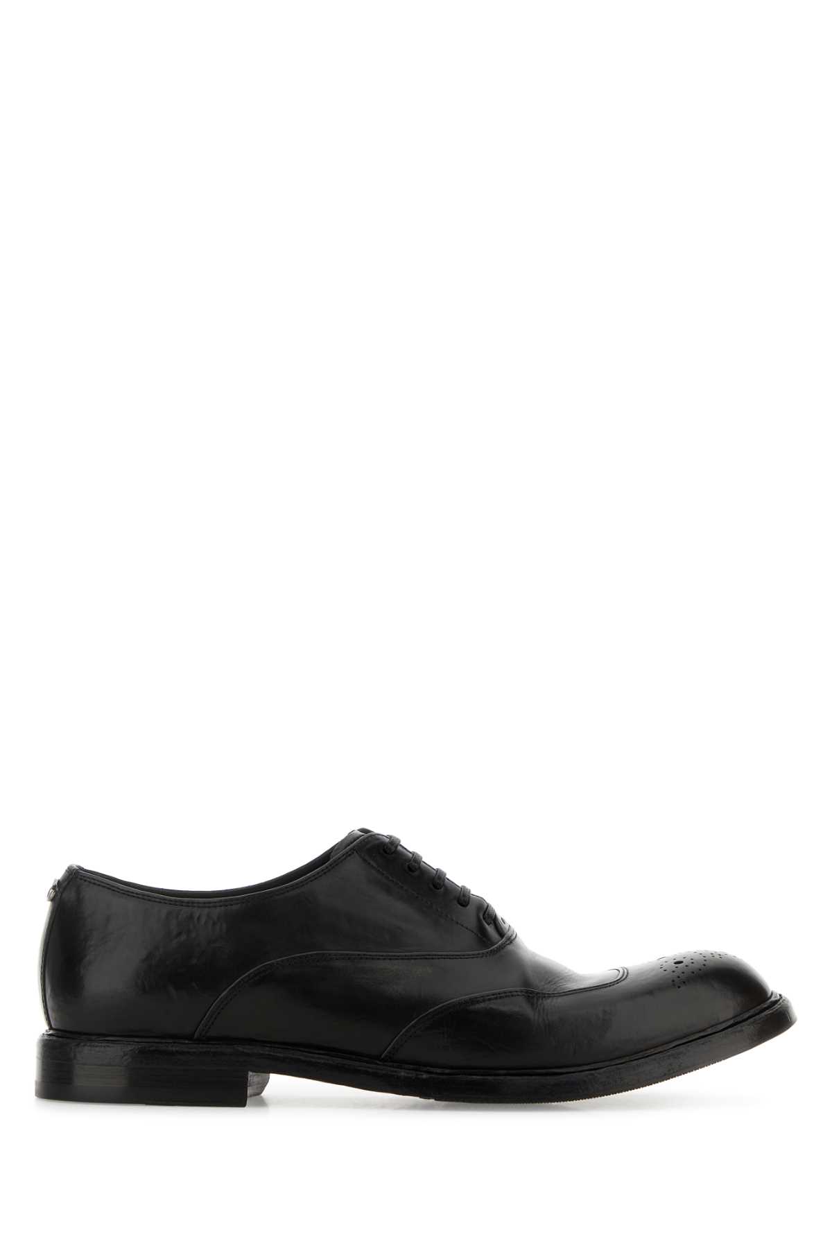 Black leather Marsala lace-up shoes A20206A009680999 (Dolce & Gabbana / レースアップ ) | Dolce & Gabbana (ドルチェガッバーナ)