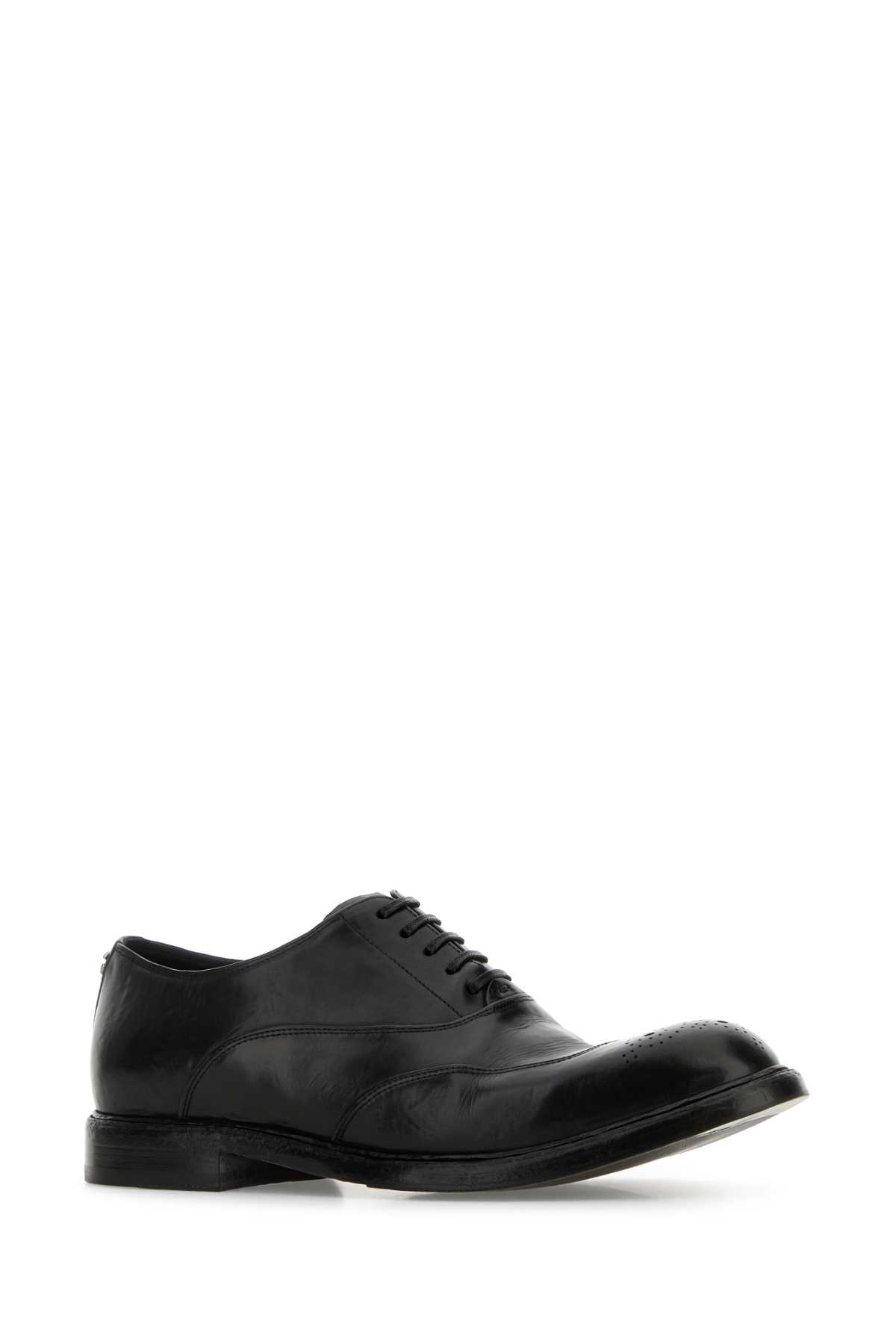 Black leather Marsala lace-up shoes A20206A009680999 (Dolce & Gabbana / レースアップ ) | Dolce & Gabbana (ドルチェガッバーナ)(1)