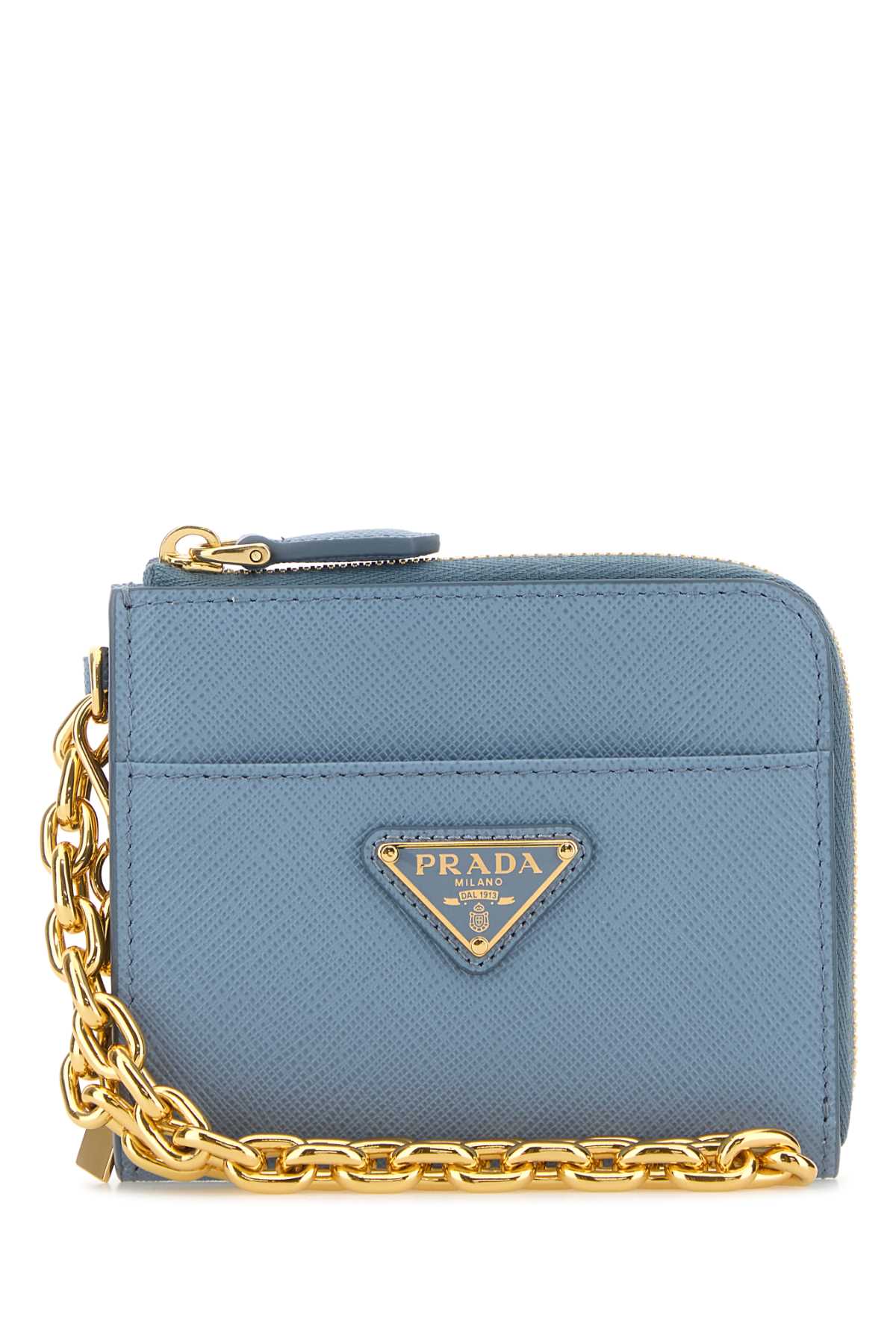 Light blue leather wallet 1ML061QHHF0637 (Prada / 財布・カードケース ) | Prada (プラダ)