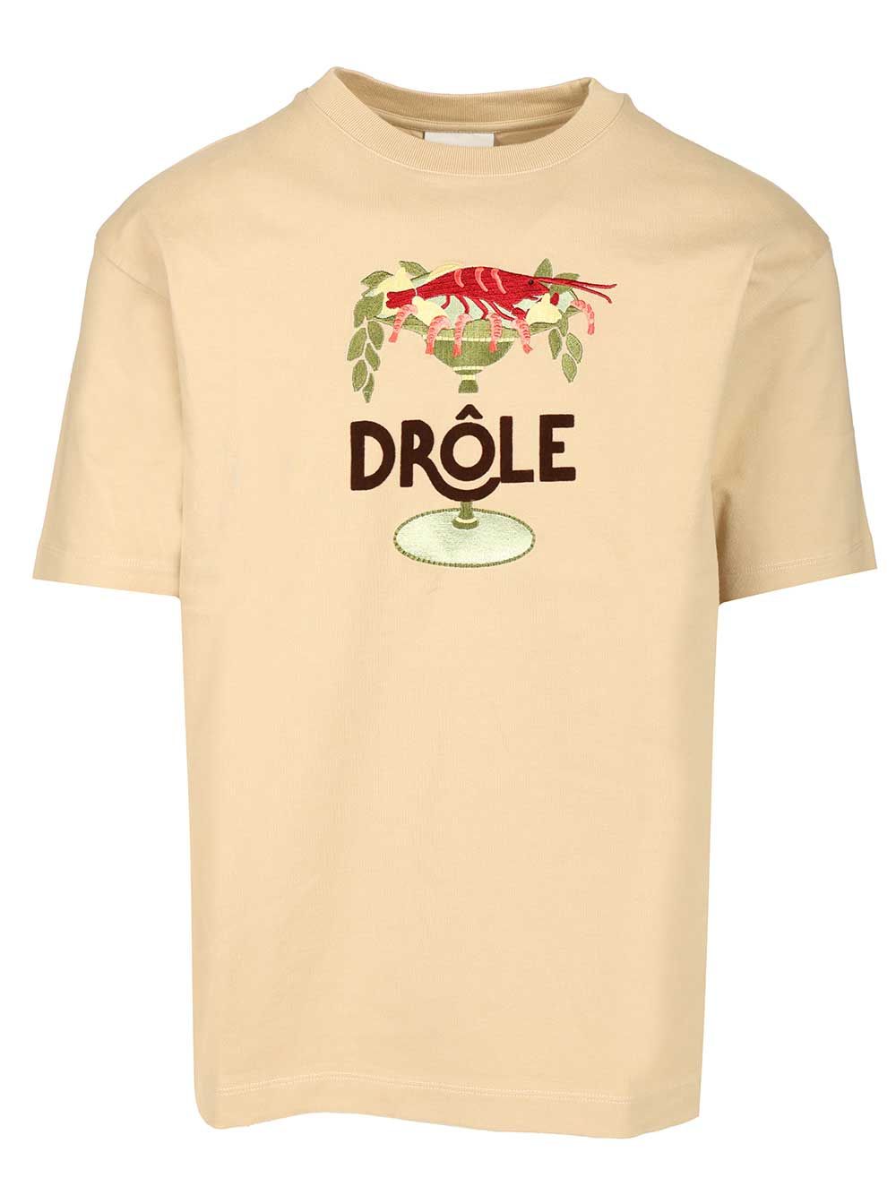 "Lobster Cup" T-Shirt JTS289CO248BG (Drôle De Monsieur / Tシャツ・カットソー ) | Drôle De Monsieur (ドロールドムッシュ)