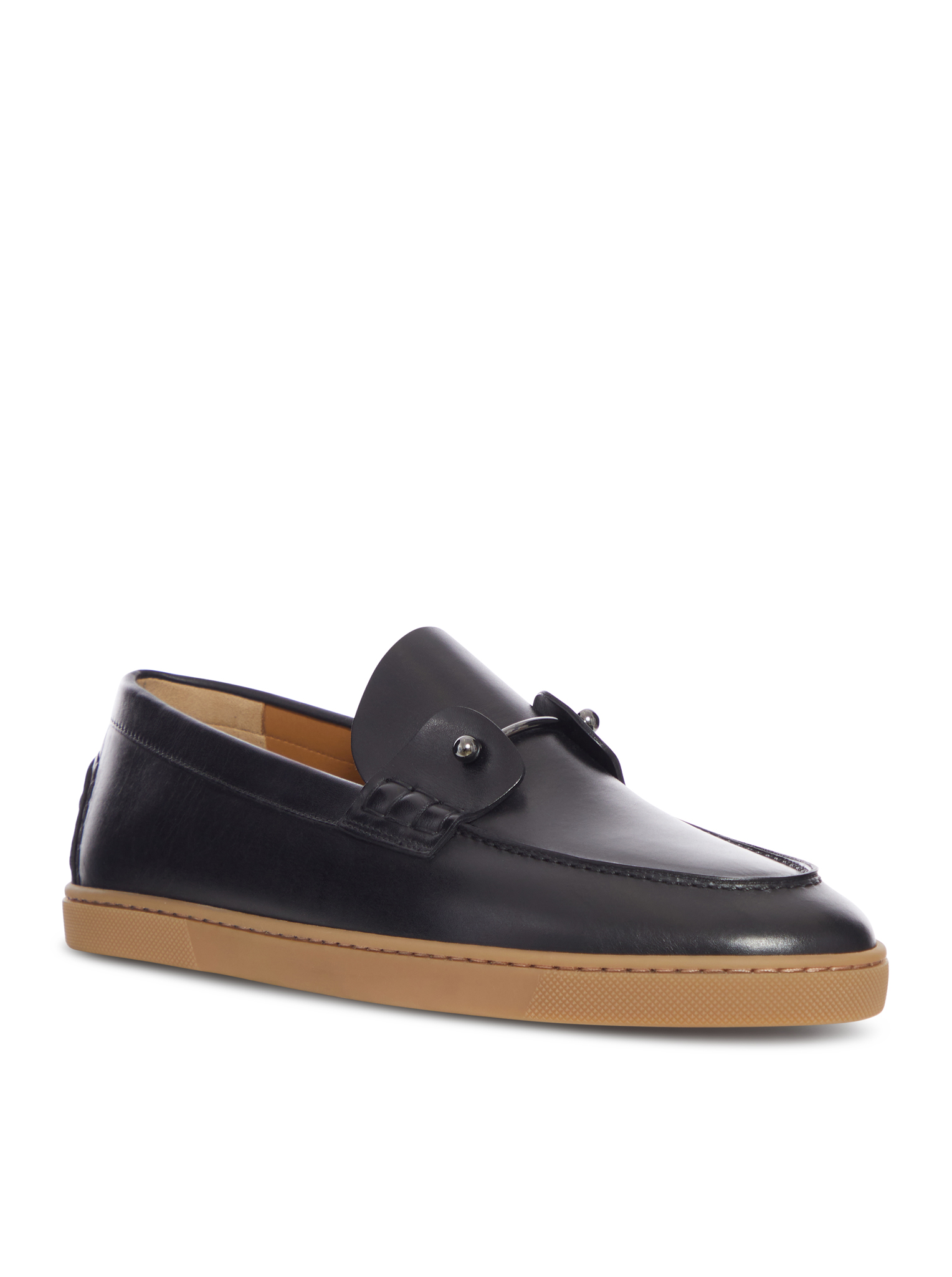CHAMBELIBOAT LOAFERS IN PATINATED CALFSKIN 3250662BK01 (Christian Louboutin / ローファー ) | Christian Louboutin (クリスチャン ルブタン)(1)