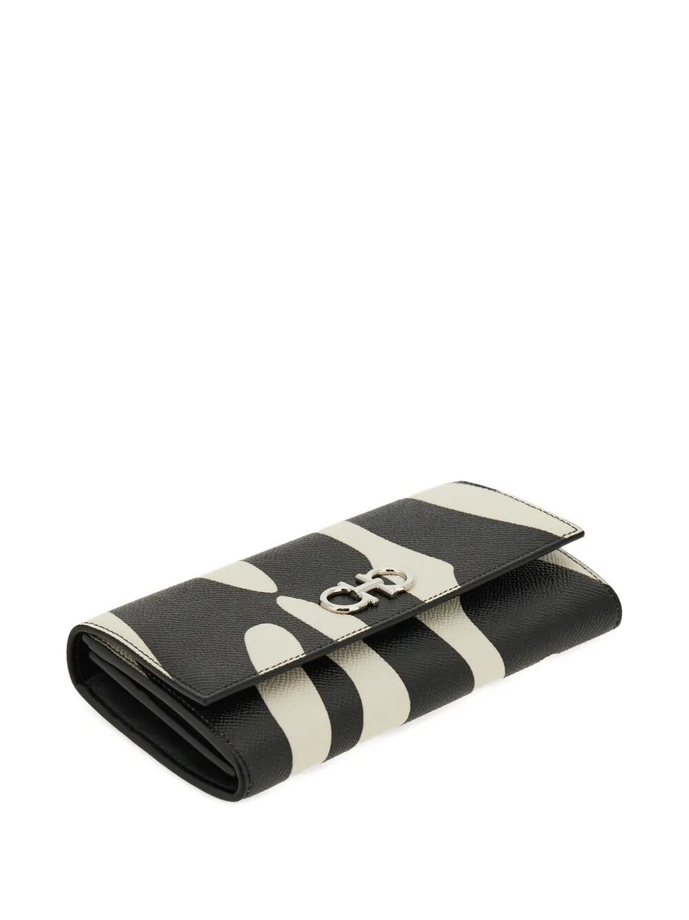 GANCINI ZEBRA-PRINT LEATHER WALLET ON CHAIN 2206360789885WHITEZEBRA (FERRAGAMO / 財布・カードケース ) | FERRAGAMO (フェラガモ)(1)