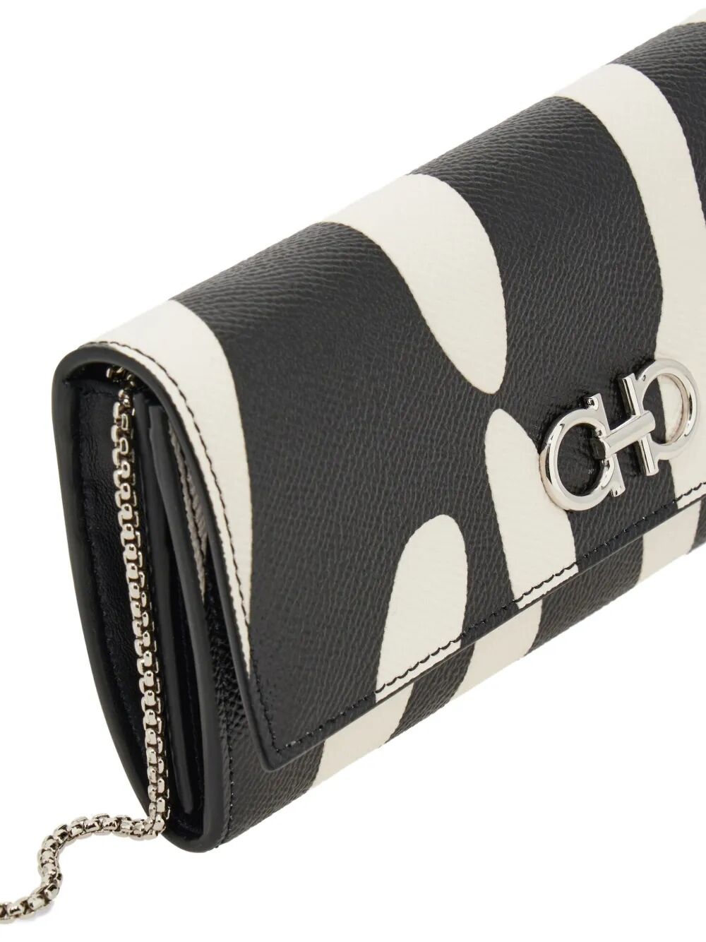 GANCINI ZEBRA-PRINT LEATHER WALLET ON CHAIN 2206360789885WHITEZEBRA (FERRAGAMO / 財布・カードケース ) | FERRAGAMO (フェラガモ)(2)