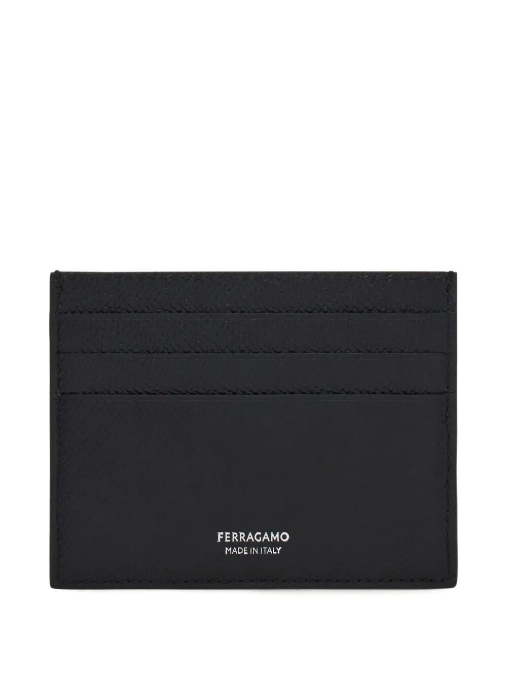 MICRO GANCIO-PRINT HAMMERED LEATHER CARD HOLDER 6614780790636NERO (FERRAGAMO / 財布・カードケース ) | FERRAGAMO (フェラガモ)(1)