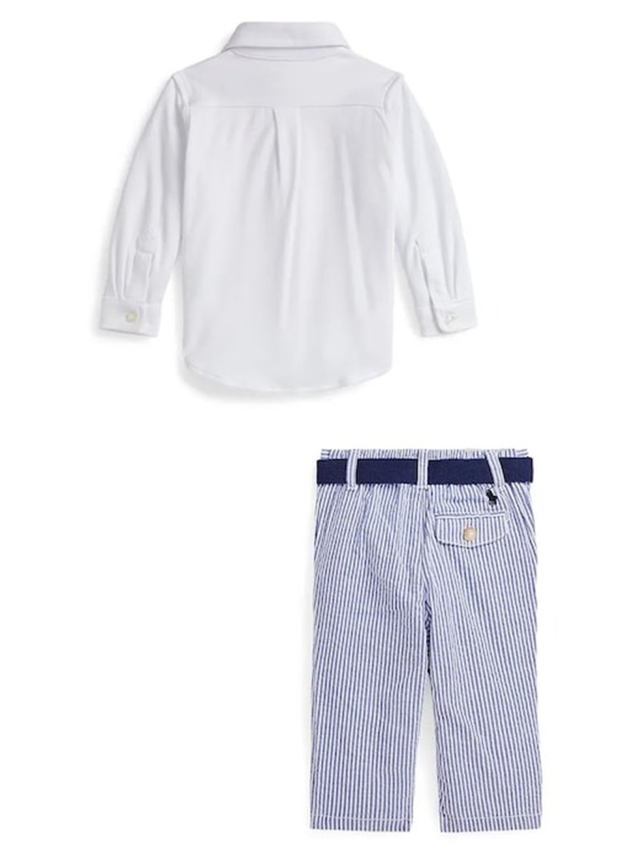 SHIRT AND PANTS SET 320978424B001WHITE (Polo Ralph Lauren / シャツ・ブラウス ) | Polo Ralph Lauren (ポロ ラルフ ローレン)(1)
