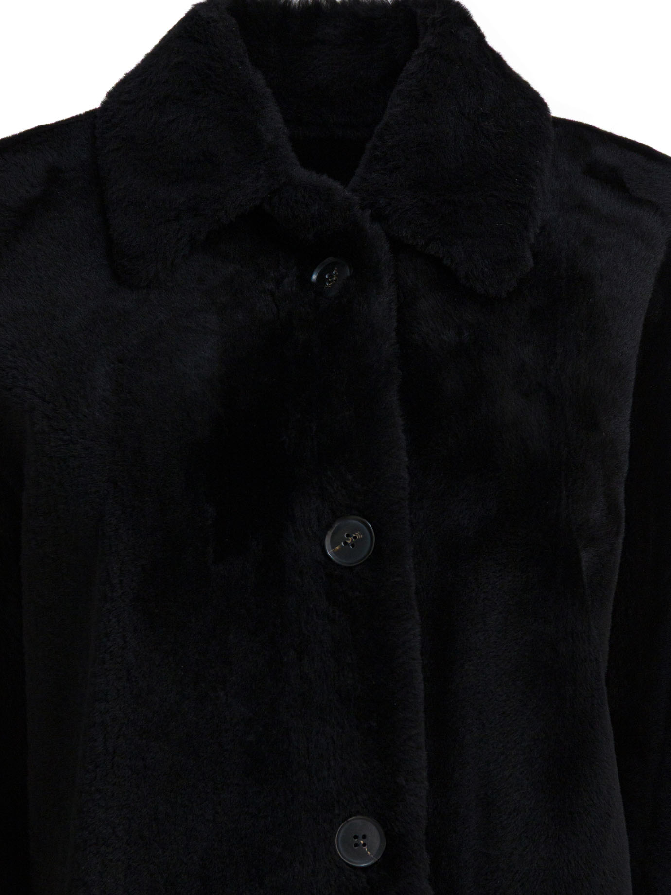 Long reversible leather coat 601NERO (Semper / レザー&ファージャケット・コート ) | Semper (センパー)(4)