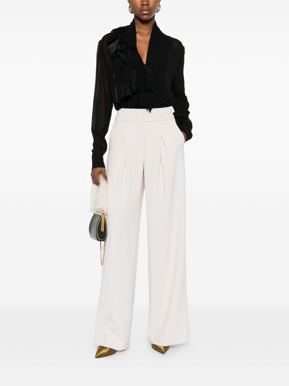 Alberta Ferretti Shirts Black A020551160555 (ALBERTA FERRETTI / シャツ・ブラウス ) | ALBERTA FERRETTI (アルベルタ フェレッティ)