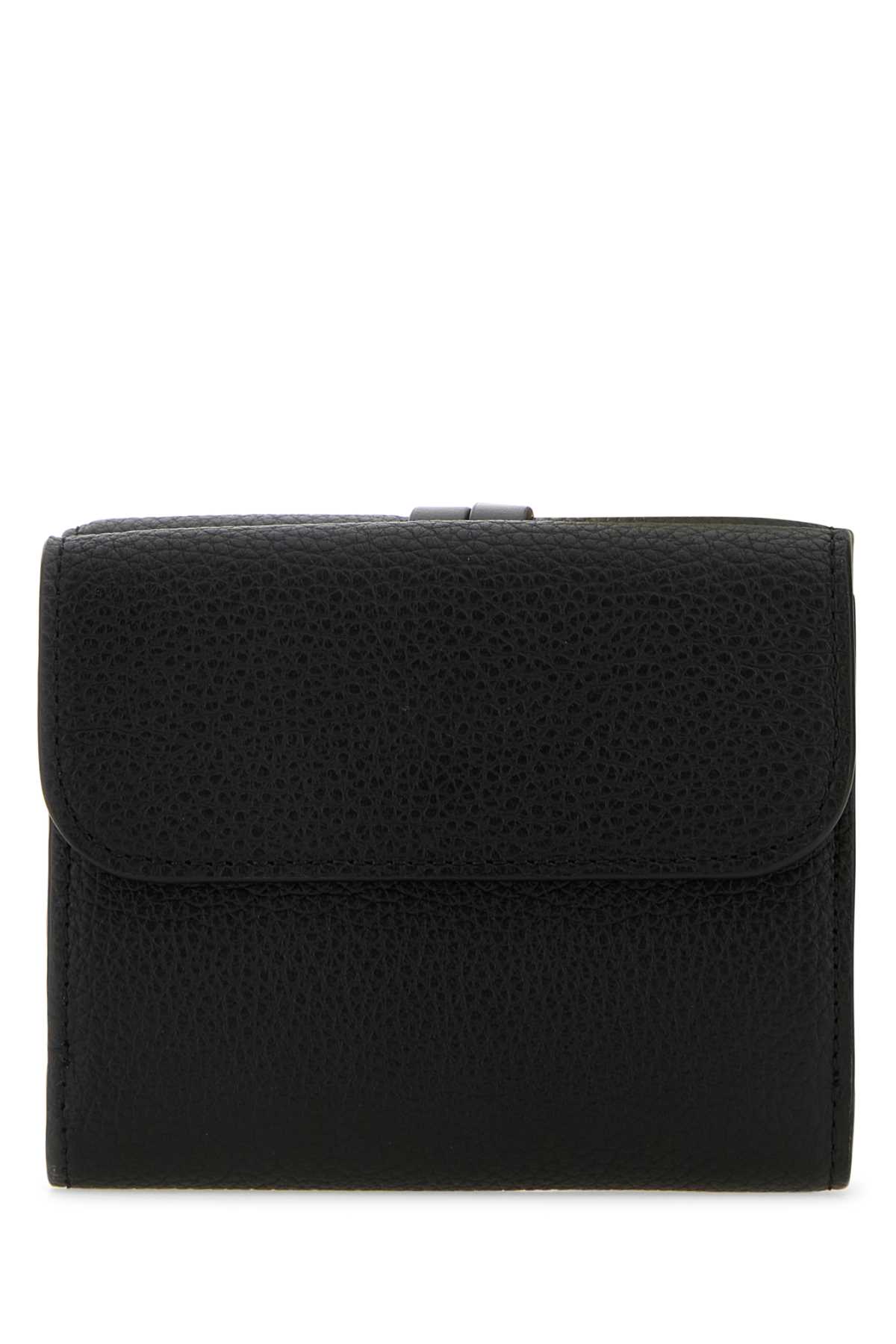 Black leather Alphabet wallet CHC21WP945F57001 (Chloé / 財布・カードケース ) | Chloé (クロエ)(2)