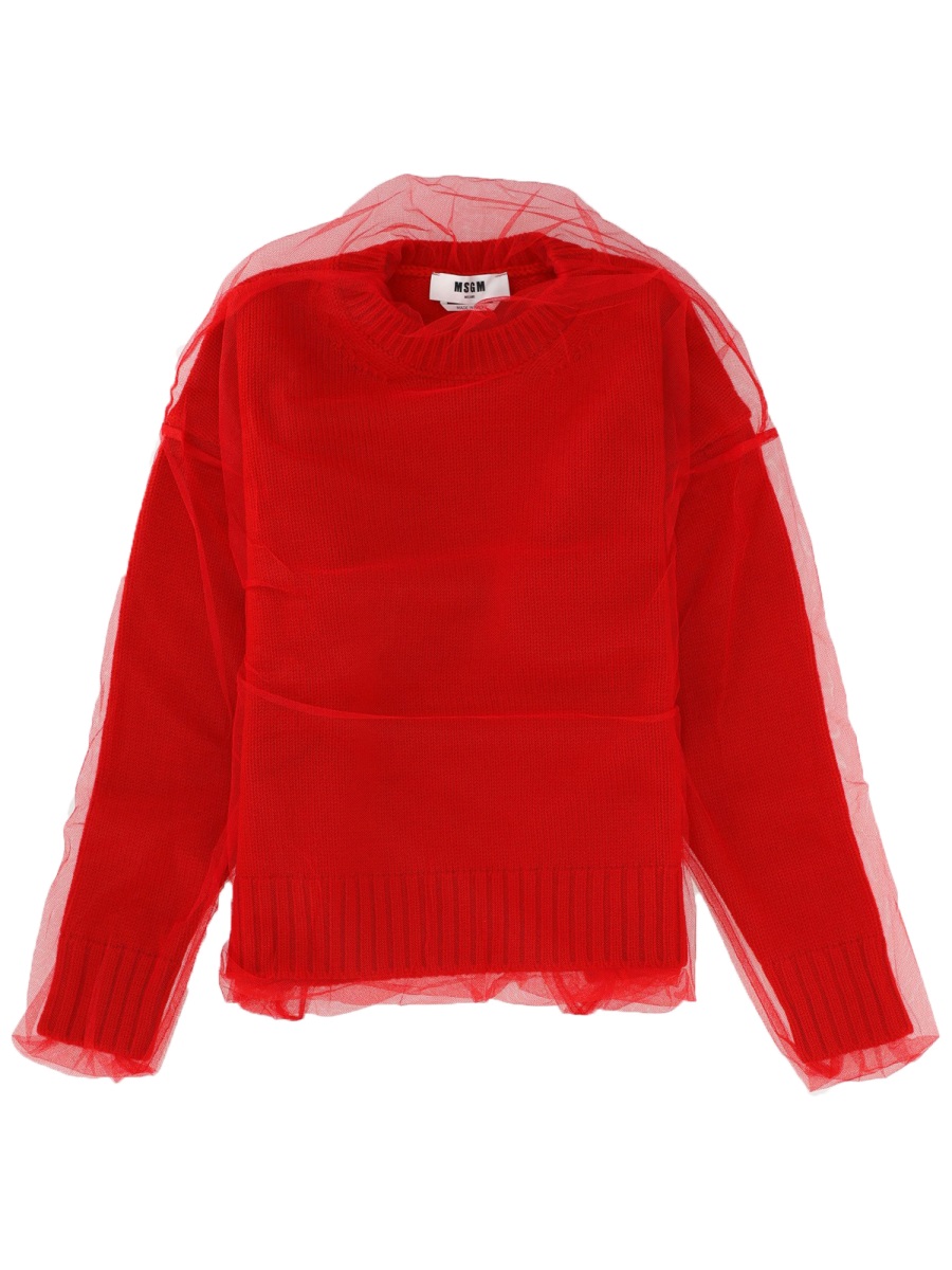 MERINO WOOL SWEATER 3942MDM20325798818 (MSGM / ニット・セーター・カーディガン ) | MSGM (エムエスジーエム)
