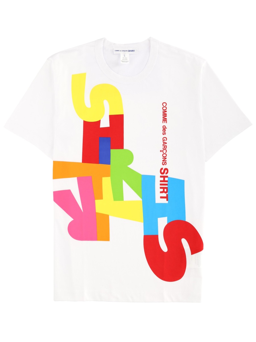 T-SHIRT WITH PRINT FPT0042 (Comme Des Garçons SHIRT / Tシャツ・カットソー ) | Comme Des Garçons SHIRT (コムデギャルソン シャツ)