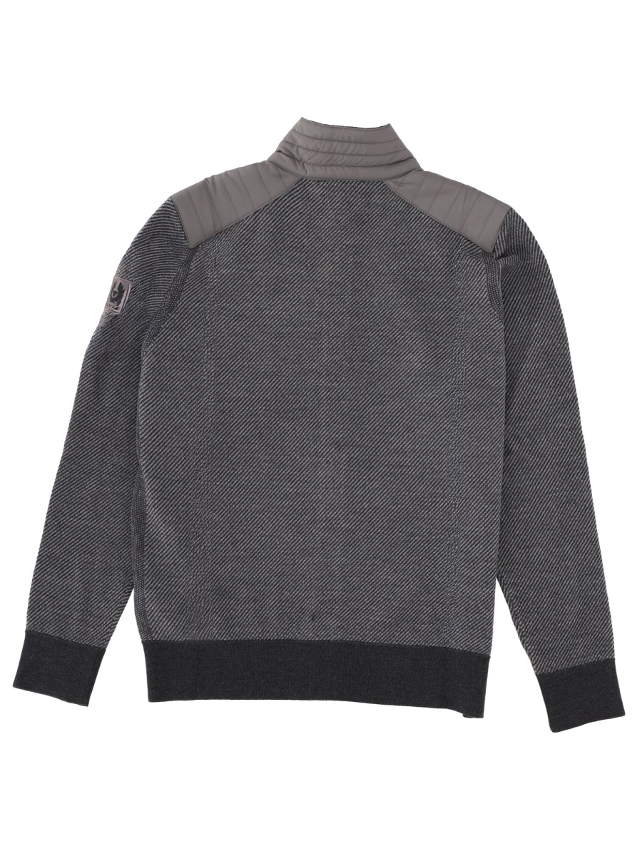 "KELBY" CARDIGAN WITH ZIPPER 105862CHARCOALMIDGREY (BELSTAFF / カジュアルジャケット ) | BELSTAFF (ベルスタッフ)(1)