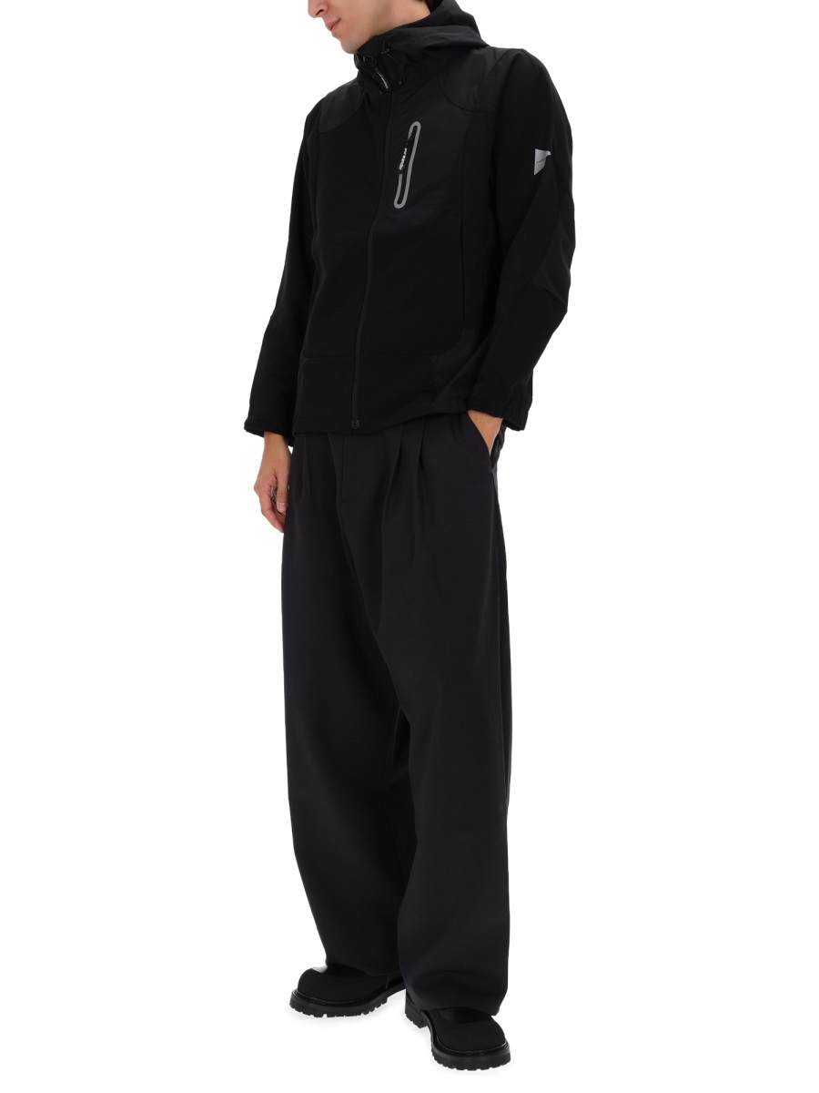 JACKET WITH LOGO 5745221005010 (and wander / カジュアルジャケット ) | and wander (アンドワンダー)(1)