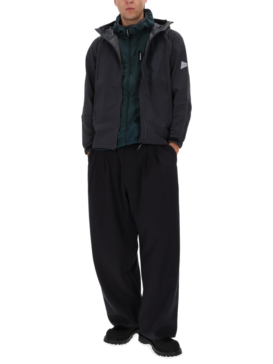 JACKET WITH LOGO 5745221005023 (and wander / カジュアルジャケット ) | and wander (アンドワンダー)(1)