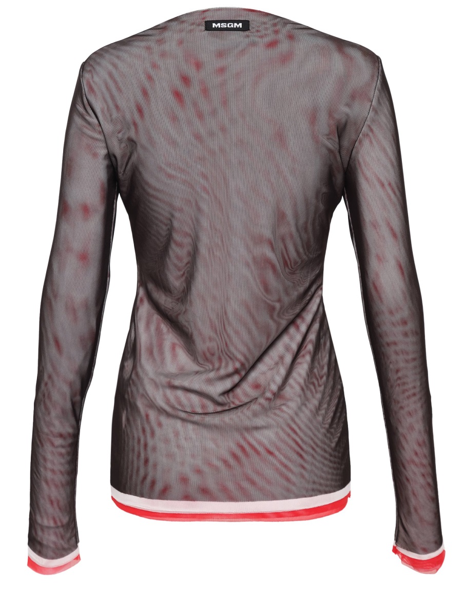 LONG-SLEEVED TOP 3942MDM0825782099A (MSGM / Tシャツ・カットソー ) | MSGM (エムエスジーエム)(1)