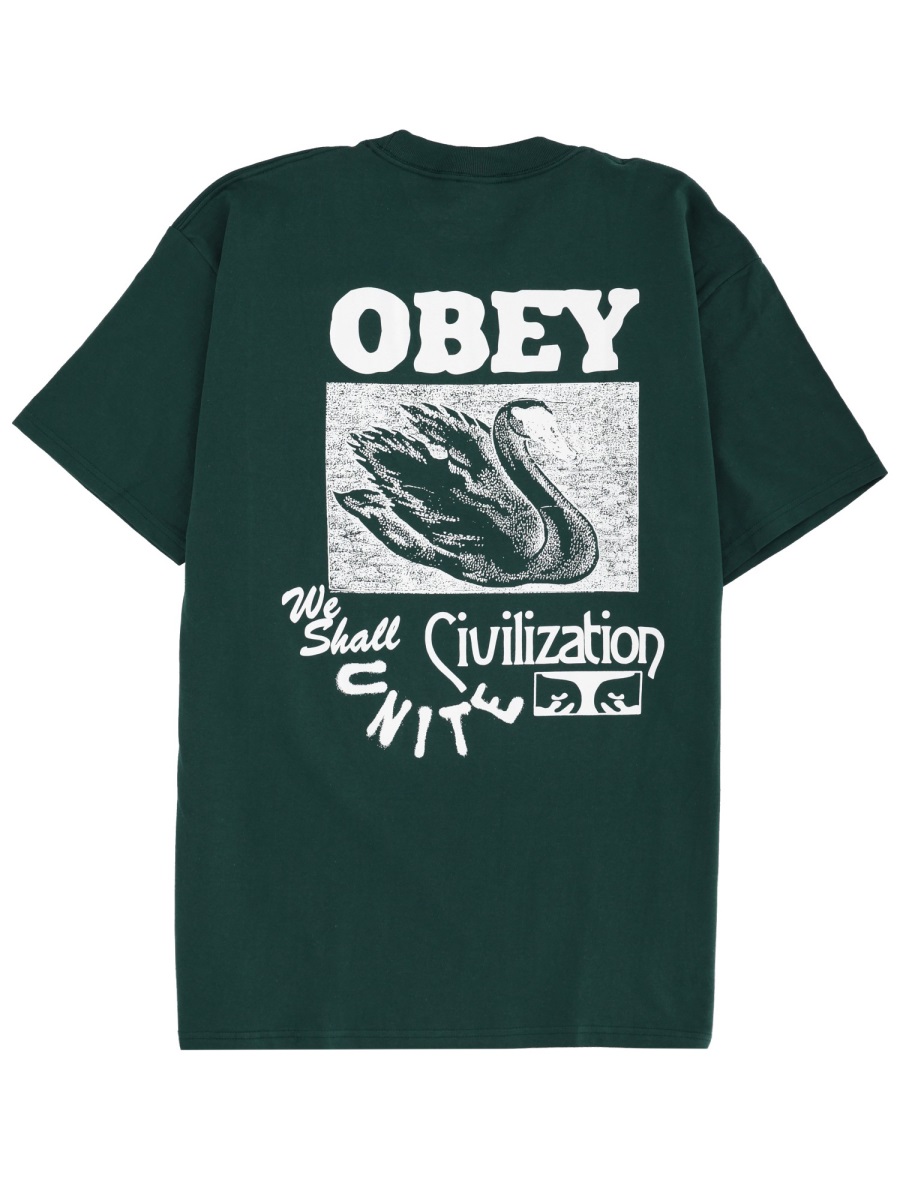 "CIVILIZATION" T-SHIRT 165264205RAINFOREST (OBEY / Tシャツ・カットソー ) | OBEY (オベイ)(1)