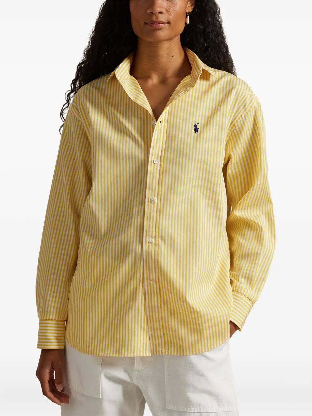 POPLIN COTTON STRIPED SHIRT 211910743501 (Polo Ralph Lauren / シャツ・ブラウス ) | Polo Ralph Lauren (ポロ ラルフ ローレン)(2)