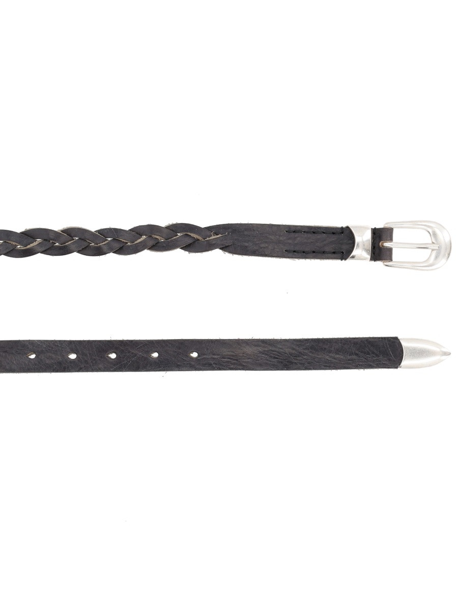 BRAIDED BELT A4258BSCSOFTCOALTORNBOVINE (OUR LEGACY / ベルト・サスペンダー ) | OUR LEGACY (アワーレガシー)(2)