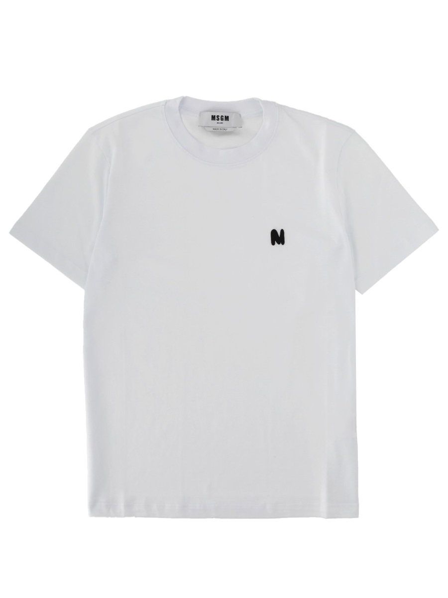 MONOGRAM LOGO T-SHIRT 3941MDM9625779801 (MSGM / Tシャツ・カットソー ) | MSGM (エムエスジーエム)