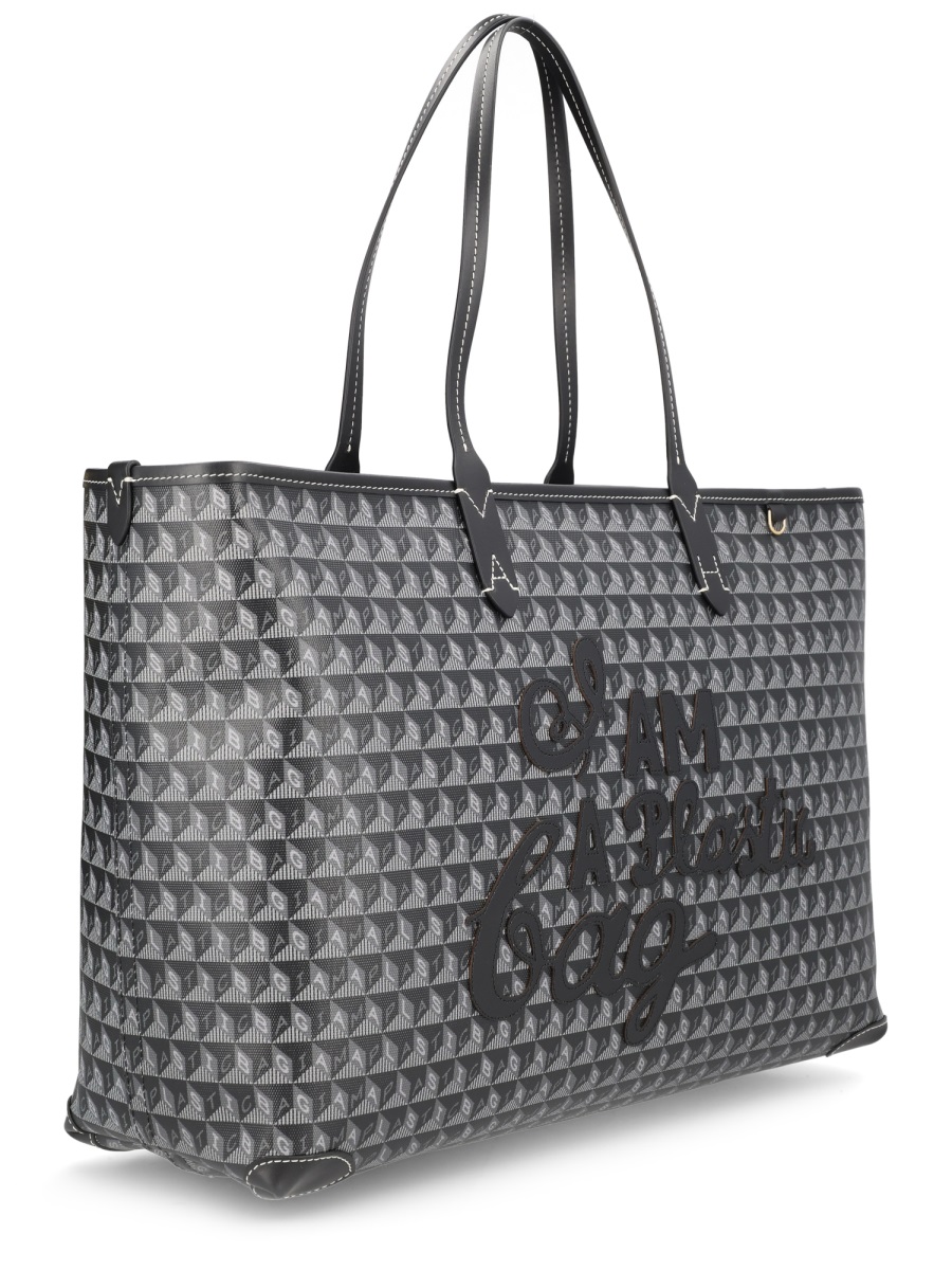 "I AM A PLASTIC BAG" BAG 205252BLACK (ANYA HINDMARCH / トートバッグ ) | ANYA HINDMARCH (アニヤ・ハインドマーチ)(2)