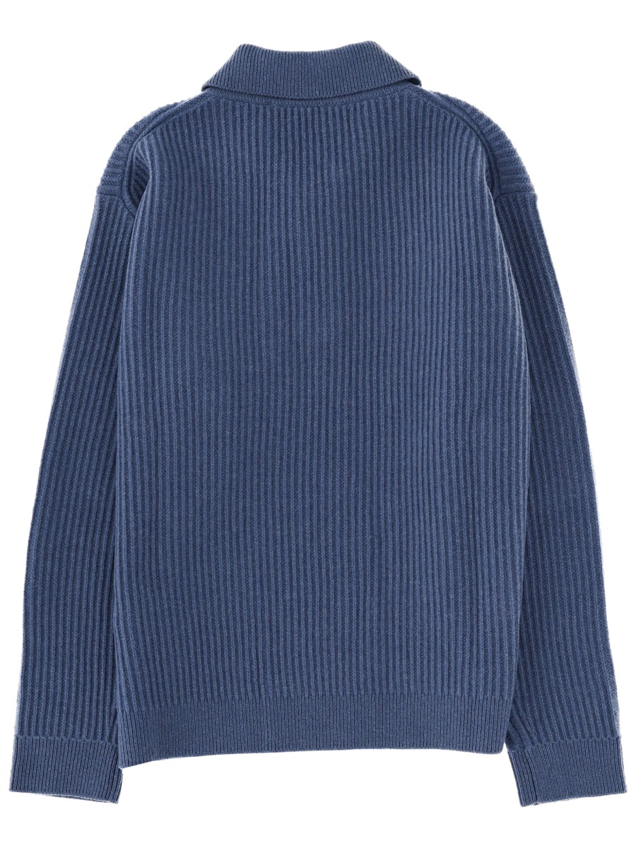 LONG-SLEEVED POLO SHIRT PM00213KT11490330 (Maison Kitsuné / ニット・セーター・カーディガン ) | Maison Kitsuné (メゾン キツネ)(1)