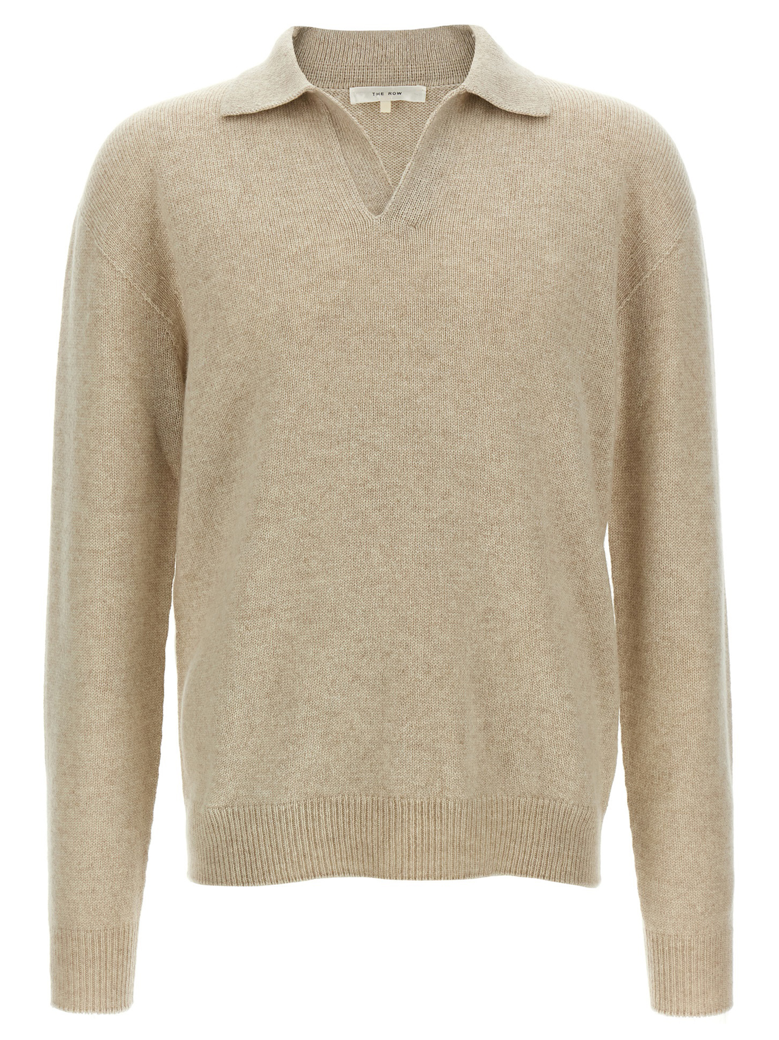 'Leach' polo shirt 1241Y120FOG (The Row / ニット・セーター・カーディガン ) | The Row (ザ・ロウ)