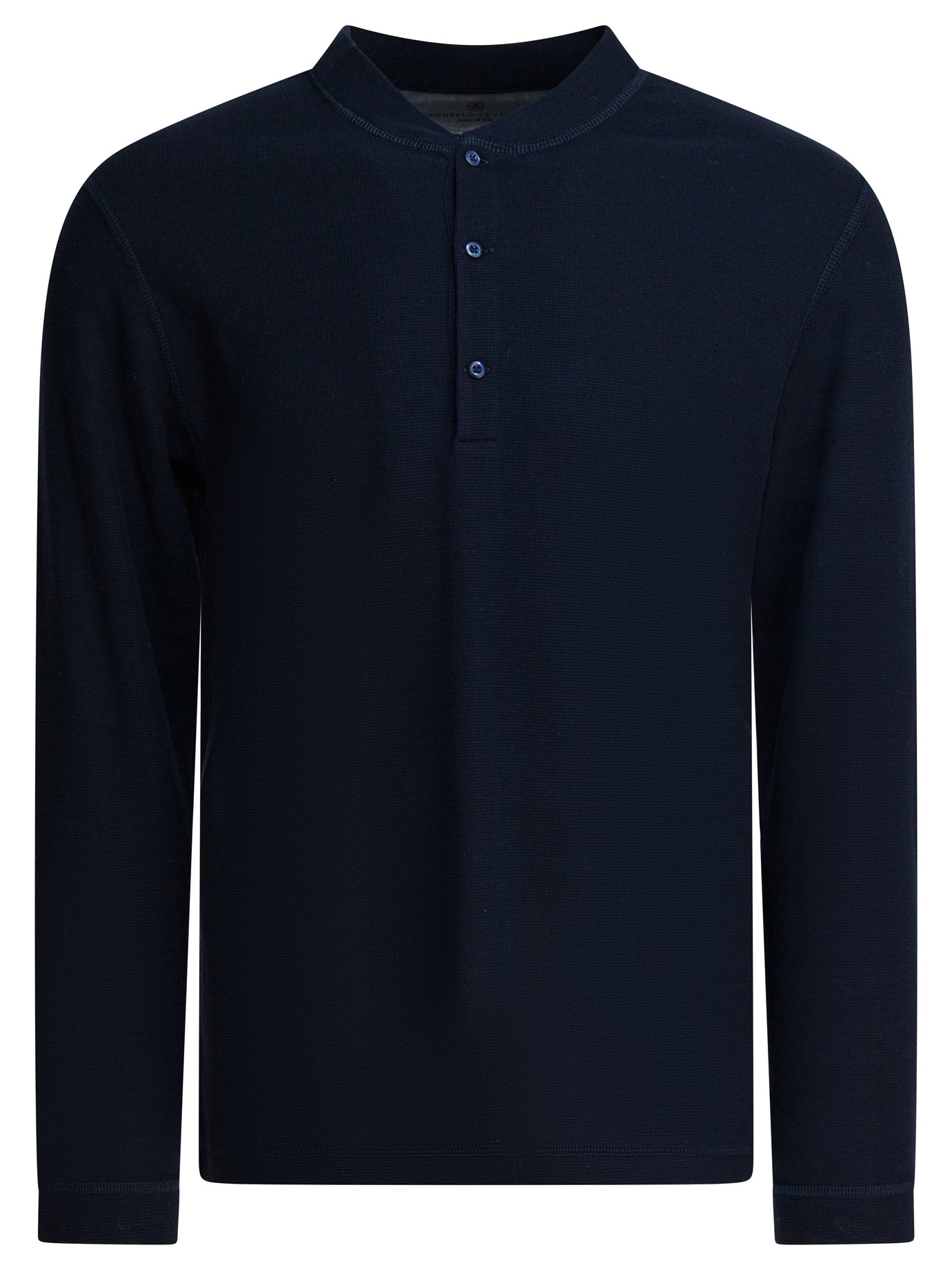 Cotton and silk henley t-shirt MW8661365C4481 (Brunello Cucinelli / Tシャツ・カットソー ) | Brunello Cucinelli (ブルネロ・クチネリ)