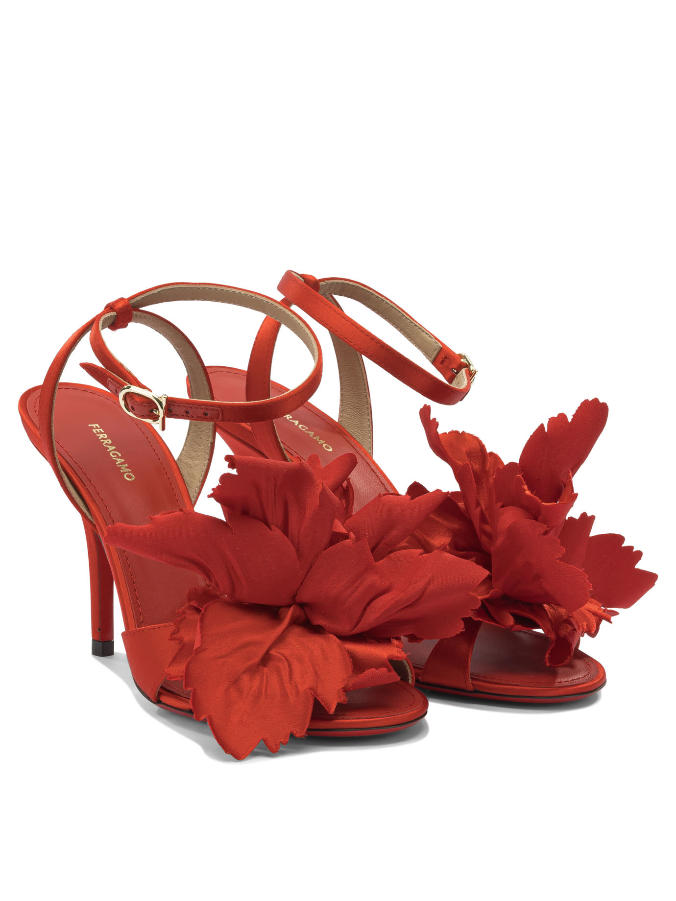 Sandals with flower 90 mm 0787597 (FERRAGAMO / サンダル ) | FERRAGAMO (フェラガモ)(1)