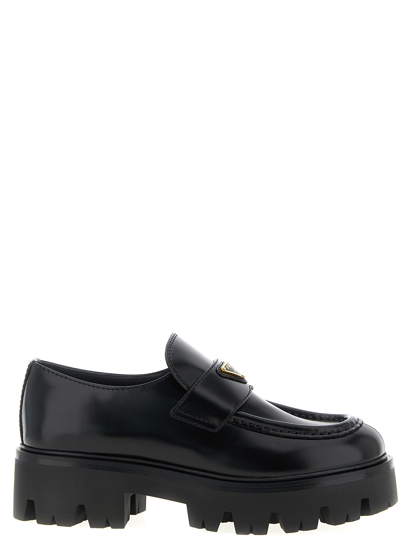 Brushed leather loafers 1D185OF050055F0002 (Prada / ローファー ) | Prada (プラダ)