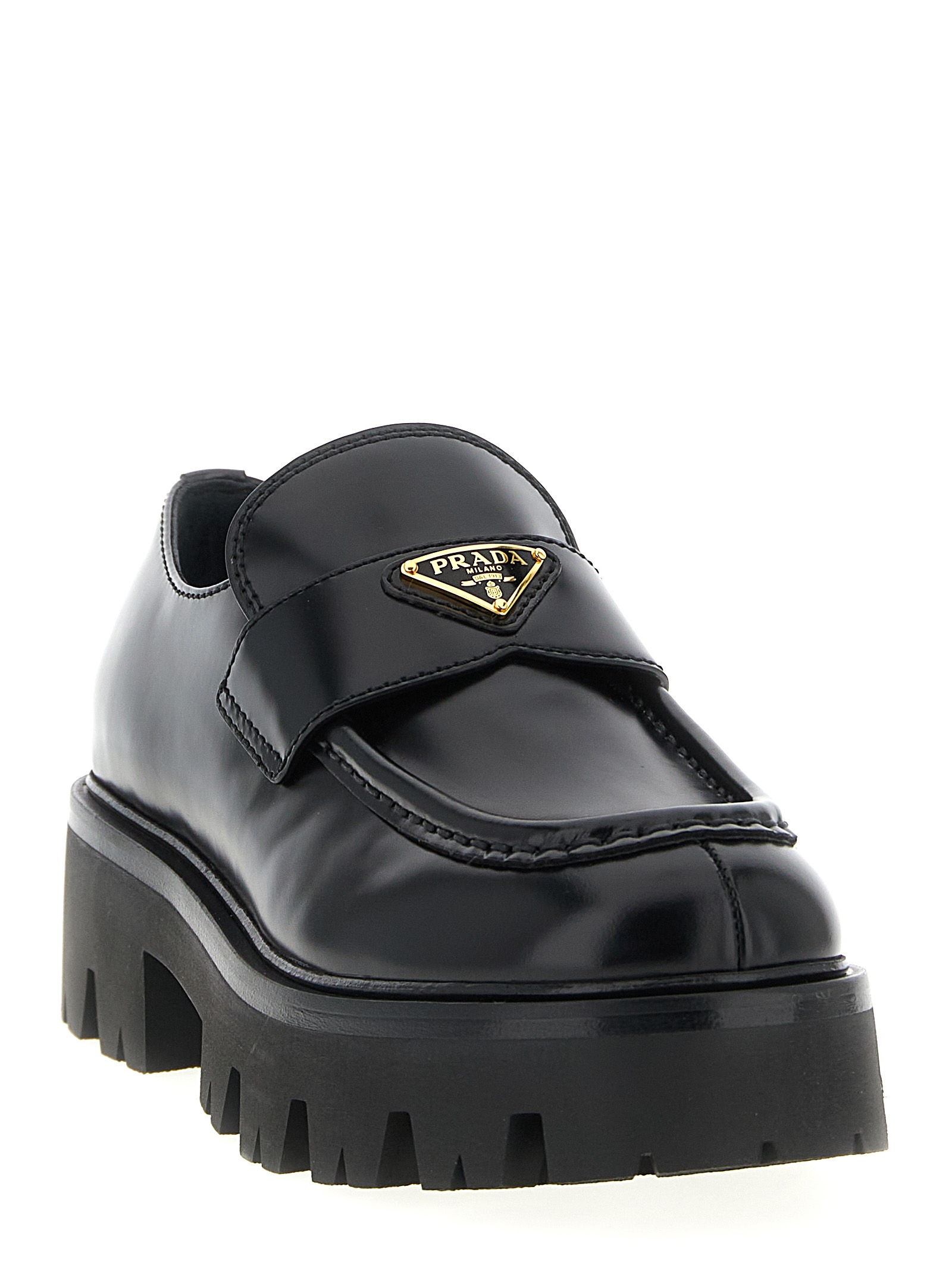 Brushed leather loafers 1D185OF050055F0002 (Prada / ローファー ) | Prada (プラダ)(1)