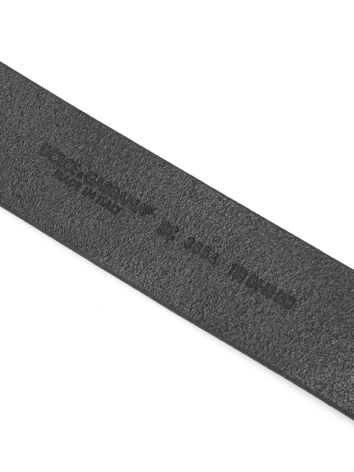 Plaque buckle leather belt BC3654AC55680999 (Dolce & Gabbana / ベルト・サスペンダー ) | Dolce & Gabbana (ドルチェガッバーナ)(2)