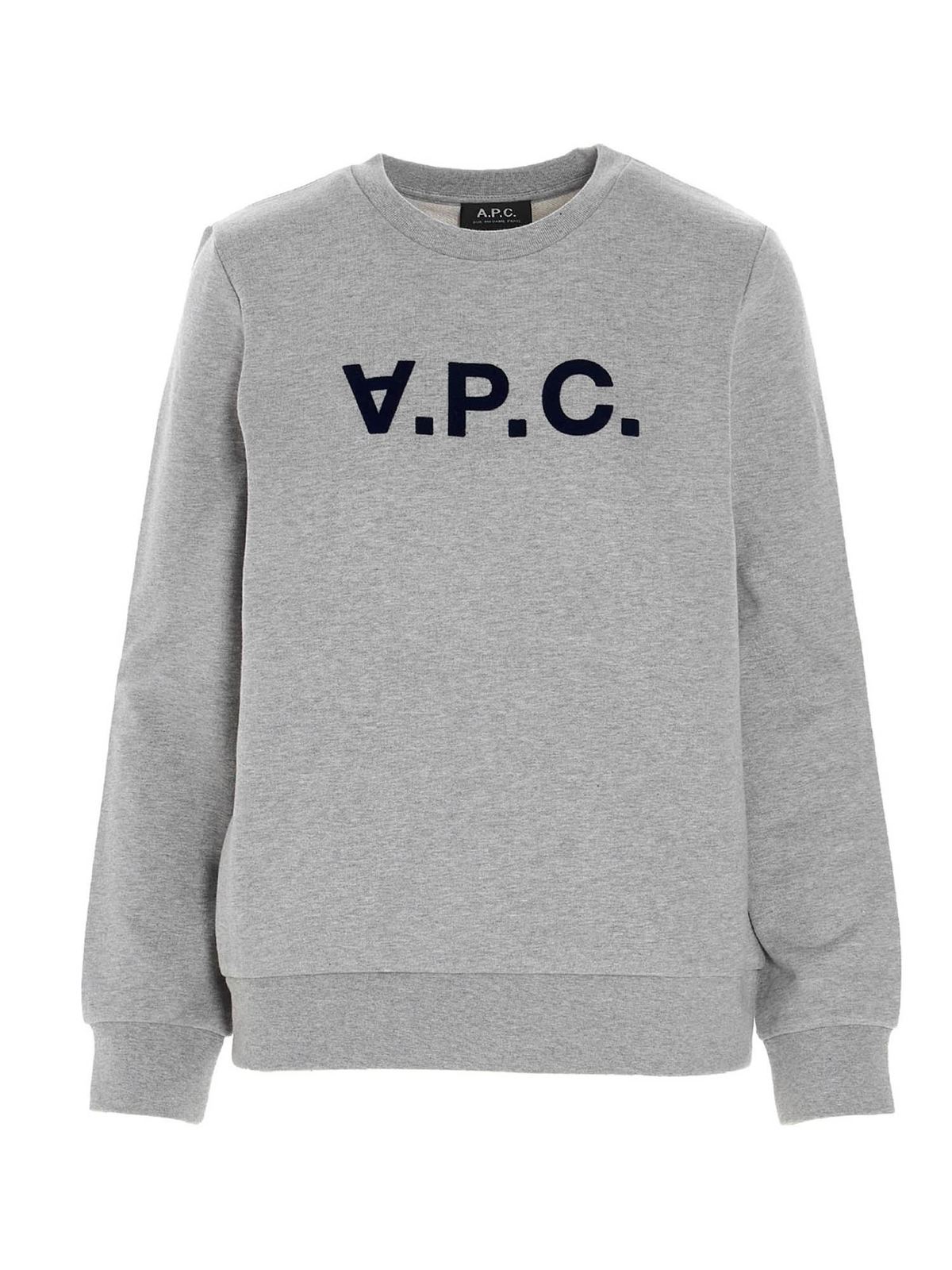 Viva sweatshirt in heather gray COECQF27644PLA (A.P.C. / スウェット・フーディー ) | A.P.C. (アーペーセー)