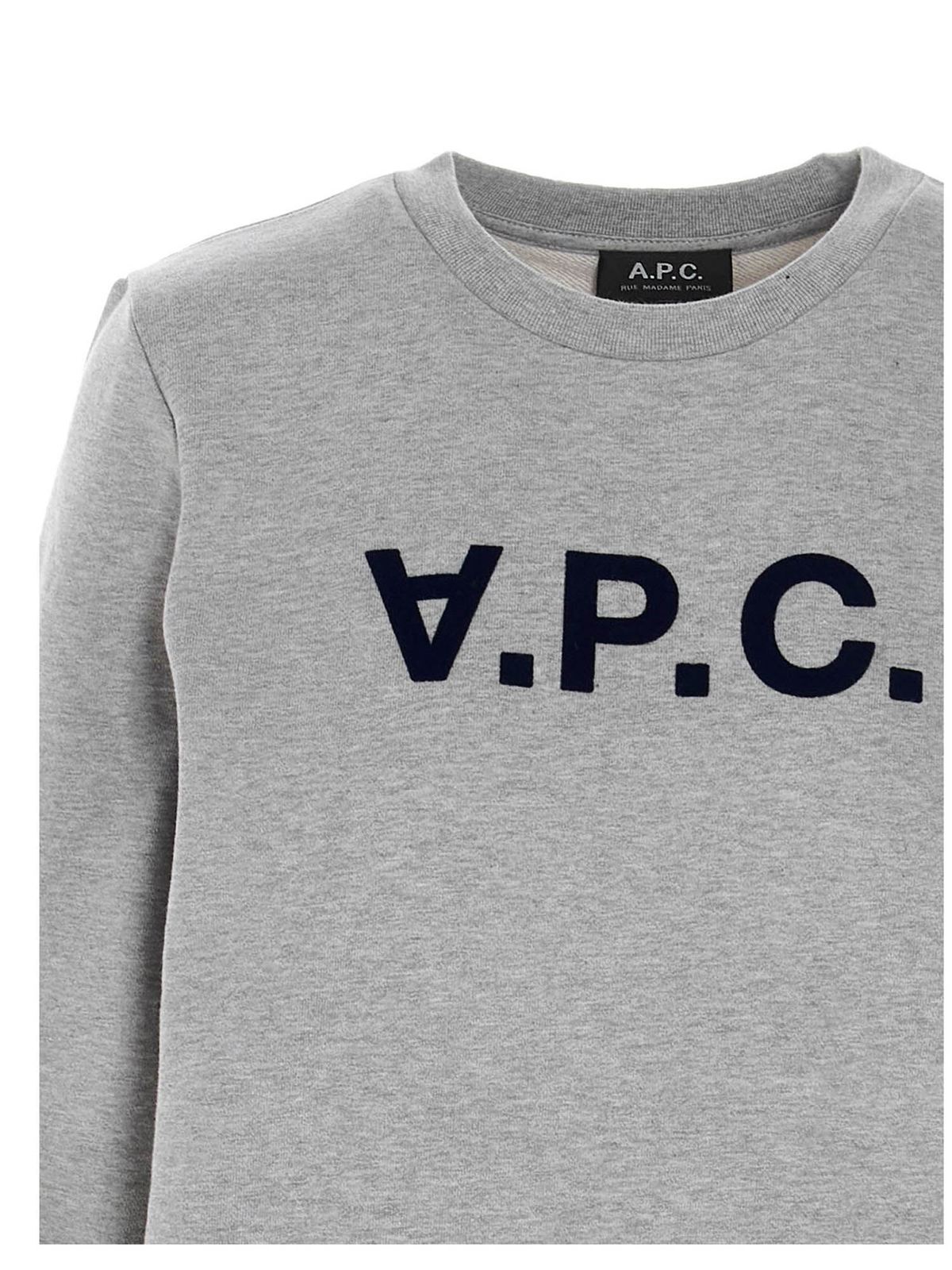 Viva sweatshirt in heather gray COECQF27644PLA (A.P.C. / スウェット・フーディー ) | A.P.C. (アーペーセー)(2)