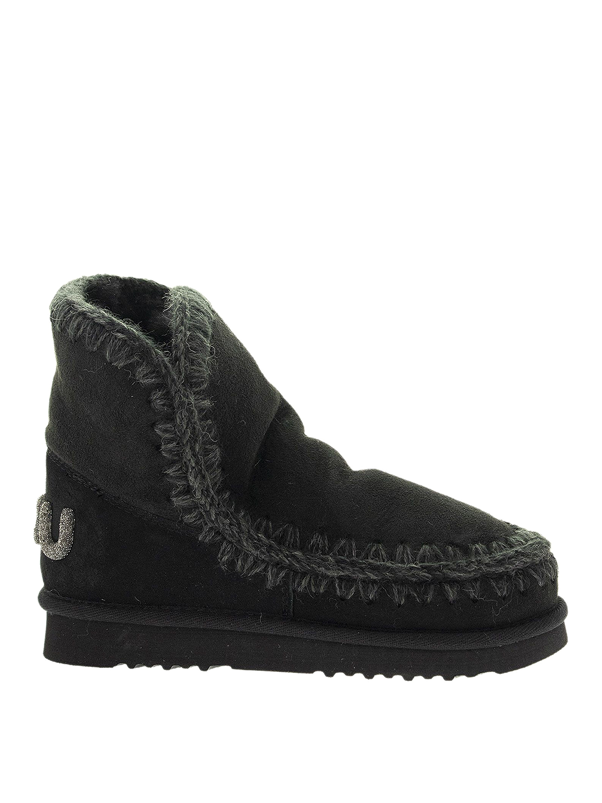Eskimo 18 ankle boots MUFW101050ABKBK (mou / ブーツ ) | mou (ムー)