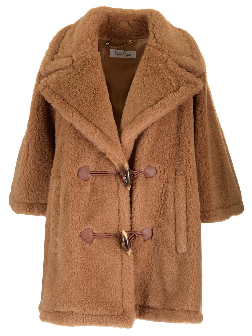 Teddy fabric cape 2424736052600739001 (Max Mara / レザー&ファージャケット・コート ) | Max Mara (マックスマーラ)