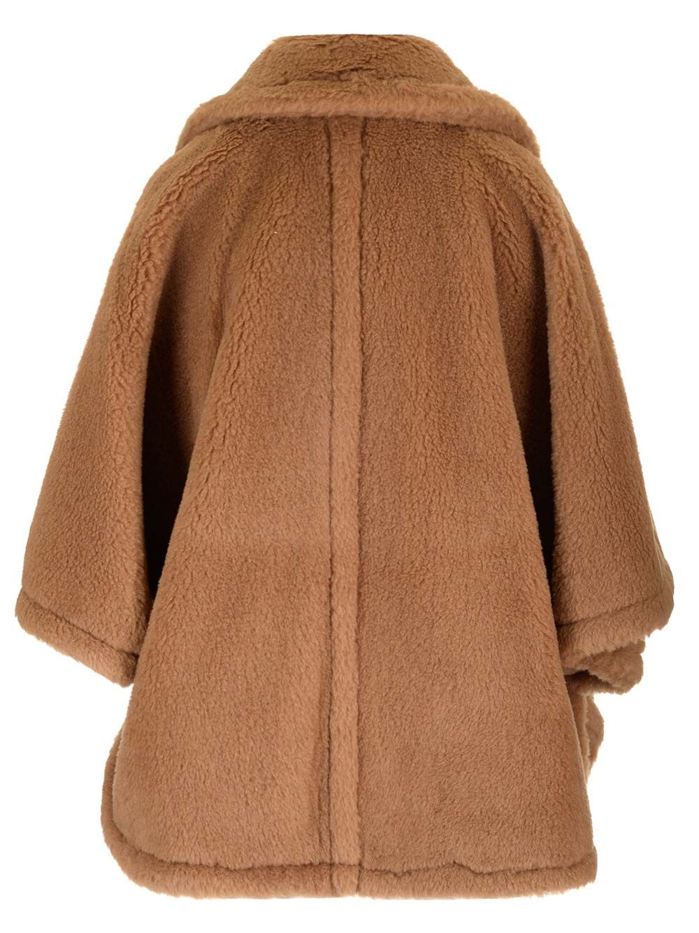Teddy fabric cape 2424736052600739001 (Max Mara / レザー&ファージャケット・コート ) | Max Mara (マックスマーラ)(1)
