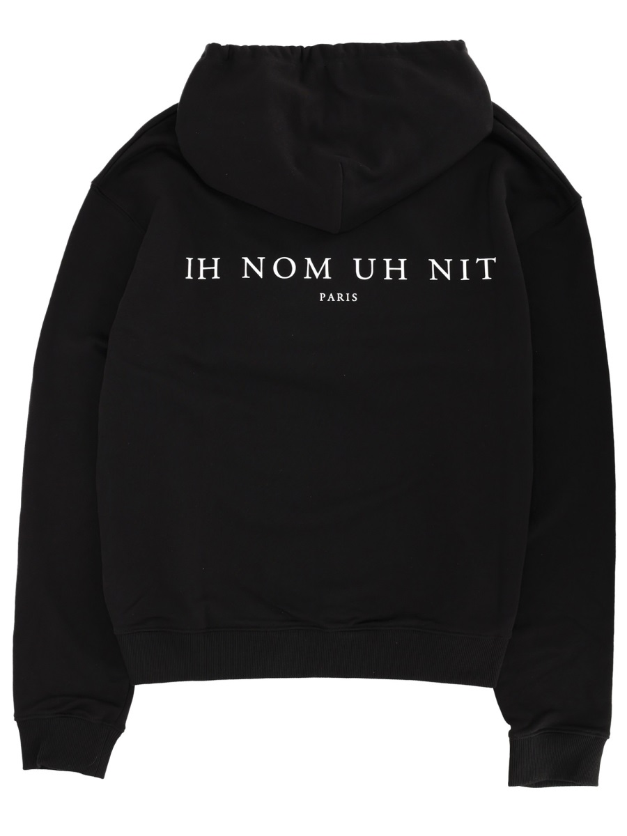 SWEATSHIRT WITH PRINT NUW25282009 (IH NOM UH NIT / スウェット・フーディー ) | IH NOM UH NIT (インノミネイト)(1)