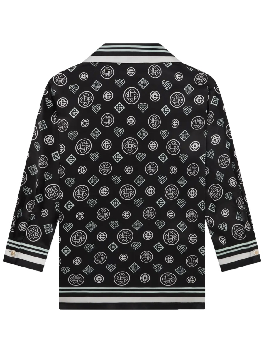 "MONOGRAM" PAJAMA SHIRT WAW25SH21201MONOGRAM (Casablanca / シャツ・ブラウス ) | Casablanca (カサブランカ)(1)