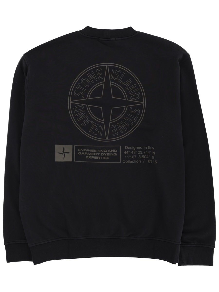 SWEATSHIRT WITH LOGO 6100018S0195V0029 (STONE ISLAND / スウェット・フーディー ) | STONE ISLAND (ストーンアイランド)(1)