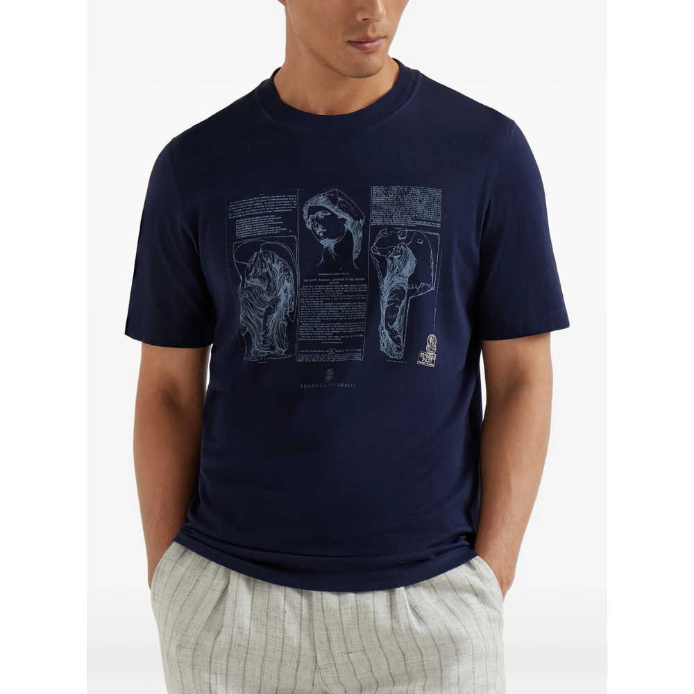 T-shirt Brunello Cucinelli M0B138517CLI32 (Brunello Cucinelli / Tシャツ・カットソー ) | Brunello Cucinelli (ブルネロ・クチネリ)(2)