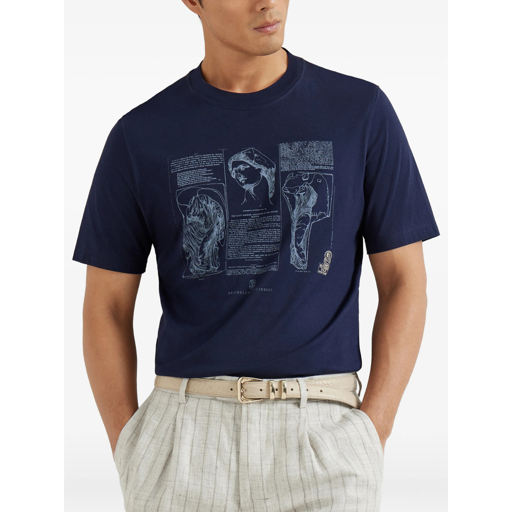 T-shirt Brunello Cucinelli M0B138517CLI32 (Brunello Cucinelli / Tシャツ・カットソー ) | Brunello Cucinelli (ブルネロ・クチネリ)(3)