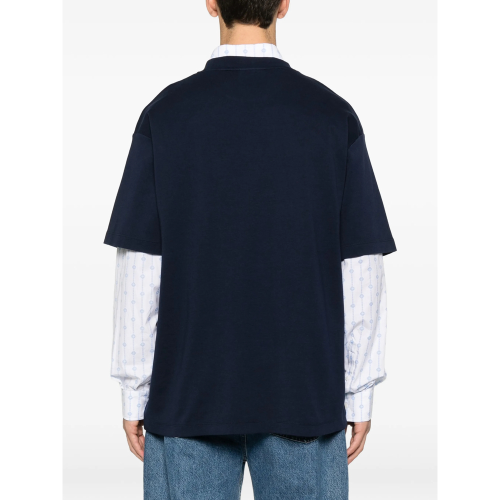 T-shirt Drole De Monsieur JTS291CO002NAVY (Drôle De Monsieur / Tシャツ・カットソー ) | Drôle De Monsieur (ドロールドムッシュ)(4)